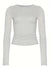 Tee Shirt Manche Longue Femme Monochrome 100% Coton-6
