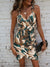 Variant image for Robe Longue Femme Motif de Feuilles en Polyester Élégante et Confortable-33