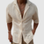 Chemise Homme Manche Courte Minimaliste en Coton 2