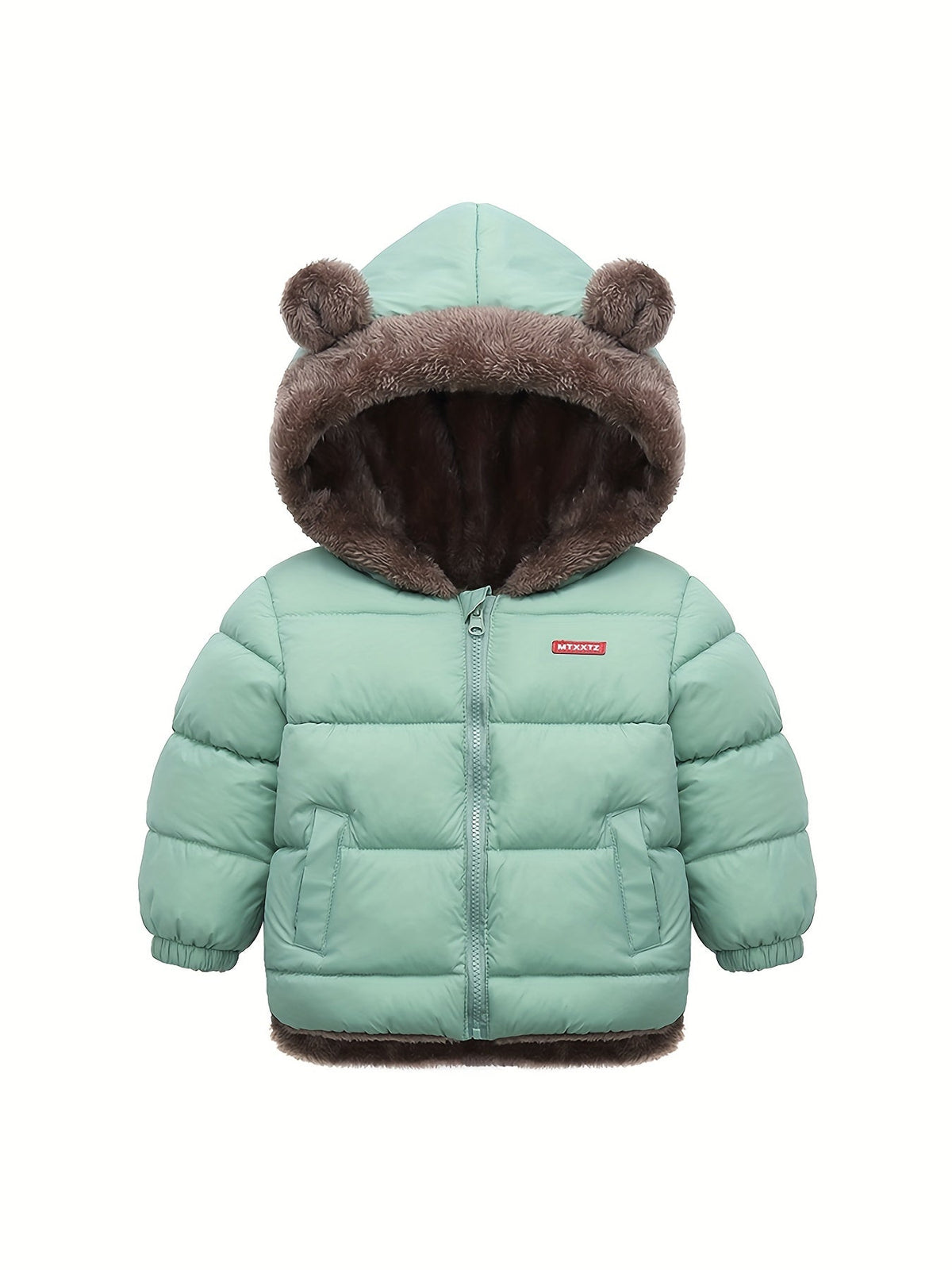 Veste Longue Garçon Col Surélevé Tissu Durable 5