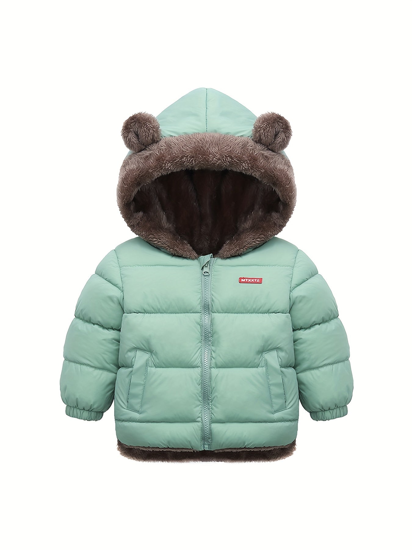 Veste Longue Garçon Col Surélevé Tissu Durable 5