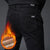 Variant image for Pantalon d'Hiver Classique en Tissu Chaud pour Hommes-17