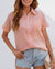 Variant image for Chemisier Femme Chic Manches Courtes Monochrome 100% Polyester-9
