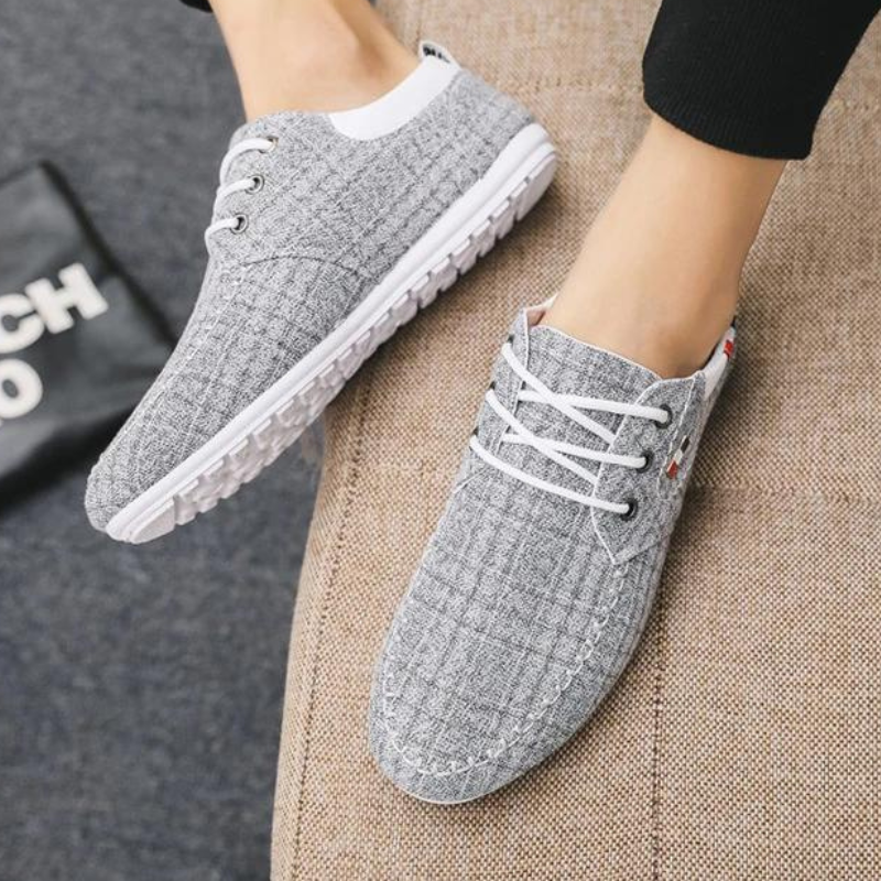 Baskets décontractées en toile pour hommes