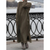 Variant image for Robe Longue Femme Élégante en Tissu Doux Ajustement Décontracté-22