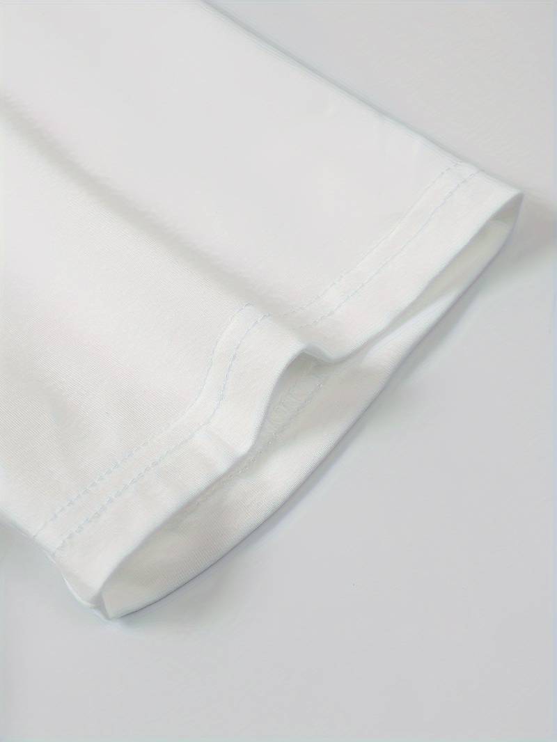 Tee Shirt Homme Col Haut Élégant 100% Coton-5