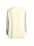 Haut Femme Élégant Manches Longues Décolleté Cranté Tissu Doux-2