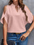 Chemisier Femme Chic Sans Épaule 100% Coton-5