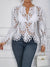 Variant image for Chemisier Femme Asymétrique Chic en Polyester avec Découpes Modernes-1