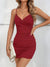 Variant image for Robe de Nuit Femme Chic Sans Manches Col V Polyester-16