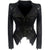 Veste en Cuir Femme Classique Élégante en Cuir Véritable-1
