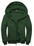 Sweat à Capuche Homme Monochrome Zippé en Mélange de Coton et Polyester-5