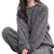 Pyjama chaud en polaire pour femmes