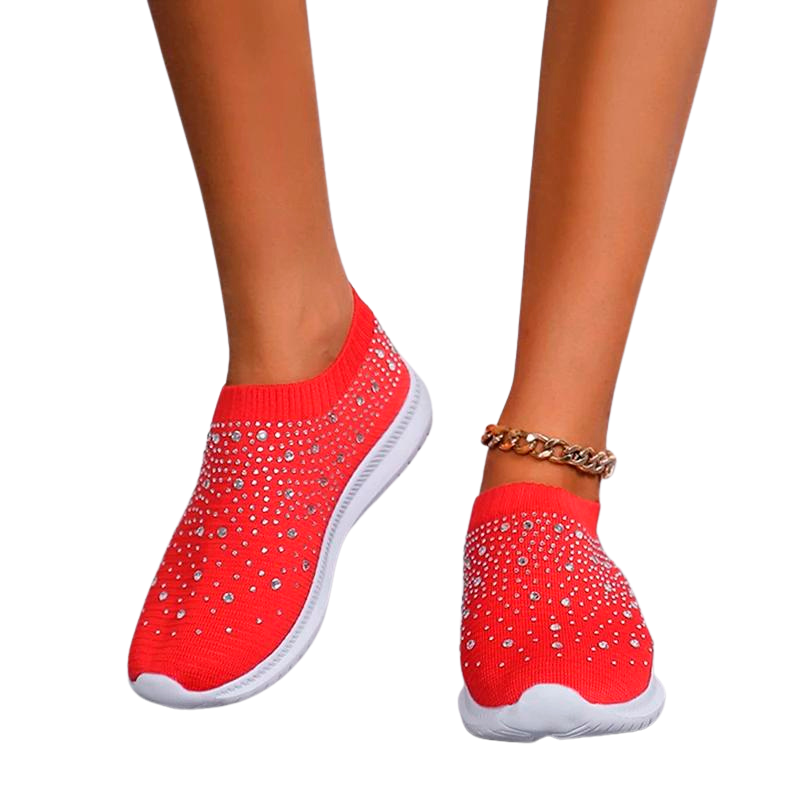 Baskets en maille respirante pour femme