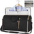 Variant image for Sac de Voyage Femme Noir Pliable Cuir PU Pratique-5