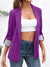 Blazer Femme Ouvert Décontracté Tissu de Qualité-4