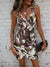 Variant image for Robe Longue Femme Motif de Feuilles en Polyester Élégante et Confortable-41