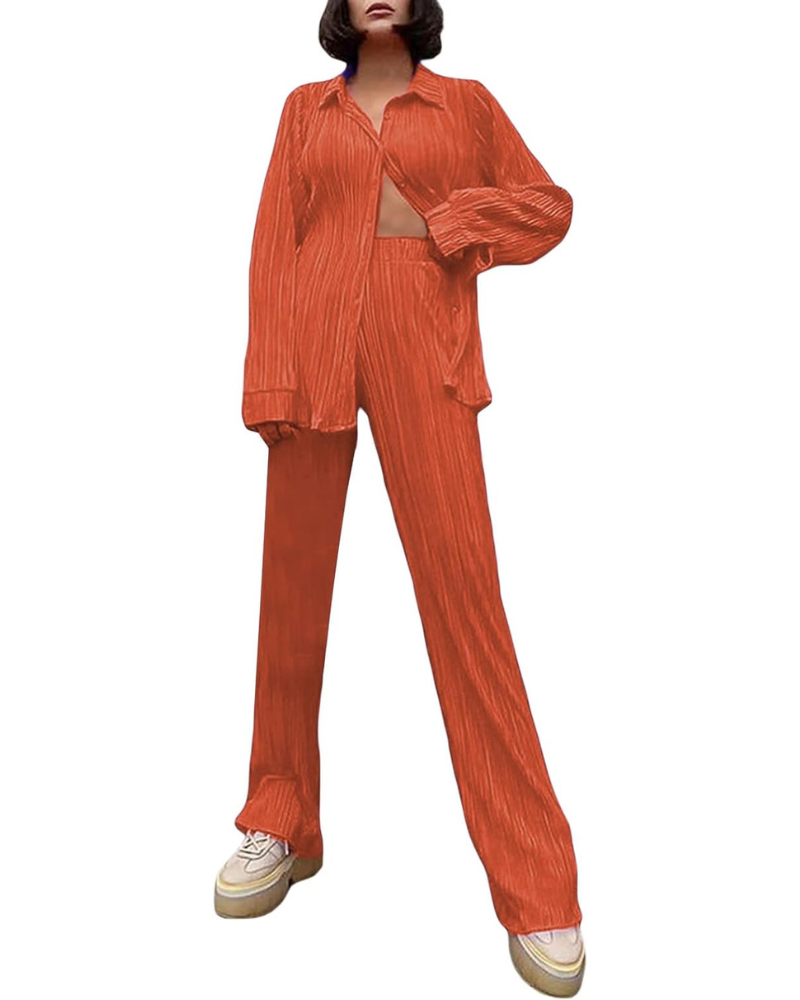 Duo plissé élégant pour femme