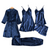 Ensemble de lingerie de nuit 5 en 1 en satin
