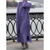Variant image for Robe Longue Femme Élégante en Tissu Doux Ajustement Décontracté-29