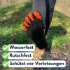 Chaussures Femme Noires Confortables Respirantes Barfuß en Tissu-1