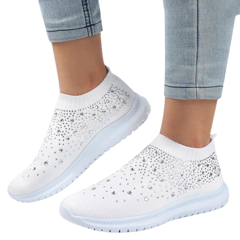 Baskets en maille respirante pour femme