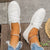 Chaussures Décontractées Plates Femme Confortables en Cuir Artificiel 2