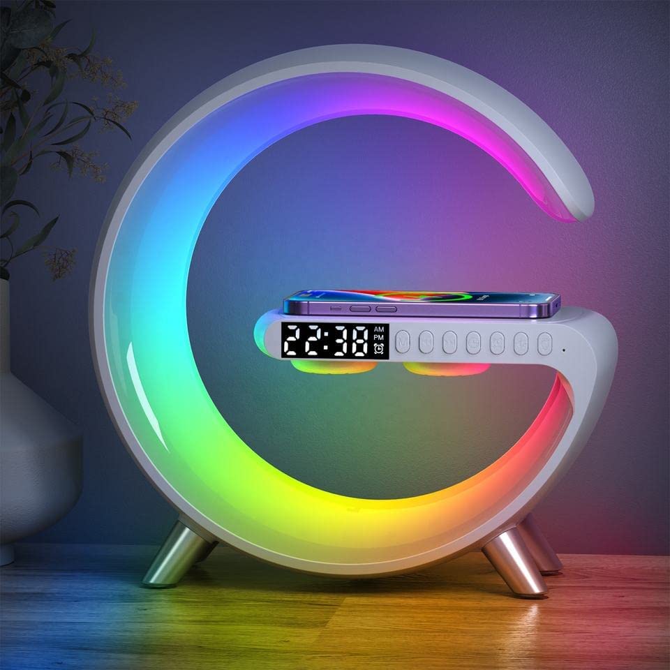 Lampe Intelligente Atmosphère Multicolore 15W Bluetooth Plastique-1