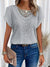 Variant image for Blouse Femme Élégante en Dentelle Douce-1