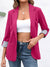 Variant image for Blazer Femme Ouvert Décontracté Tissu de Qualité-50