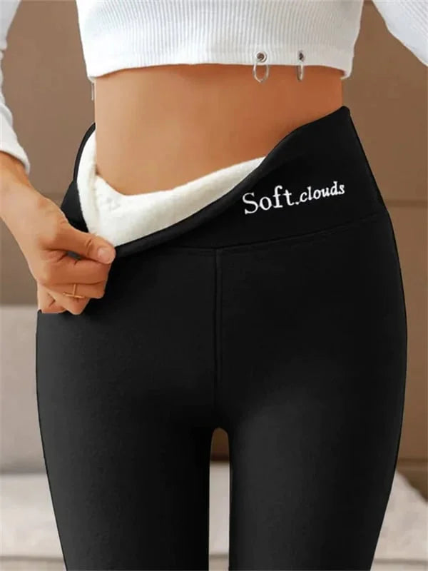 Legging Femme Polaire Doublure Douce Confortable 6