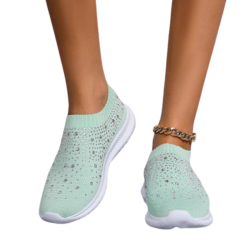 Baskets en maille respirante pour femme