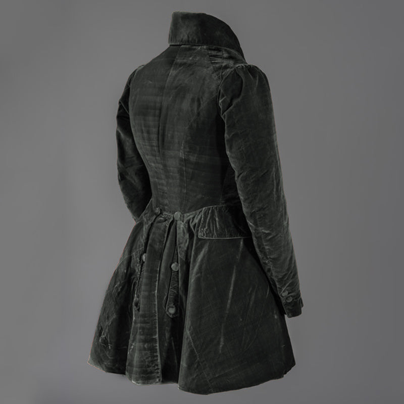 Gehrock Femme Élégant Tissu Classique-6