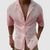 Chemise Homme Manche Courte Minimaliste en Coton 5
