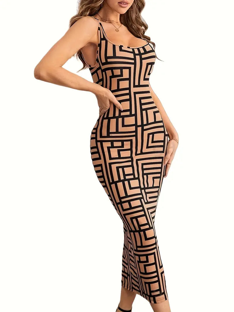 Robe Femme Longue Sirène Élégante en Polyester pour Soirée-4