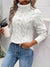 Variant image for Pull Col Roulé Femme Tricot Motif Tresse 100% Acrylique-25
