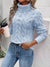 Variant image for Pull Col Roulé Femme Tricot Tressé 100% Acrylique-55
