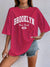 Variant image for T-shirt Femme Imprimé Brooklyn Coupe Décontractée 100% Coton-25