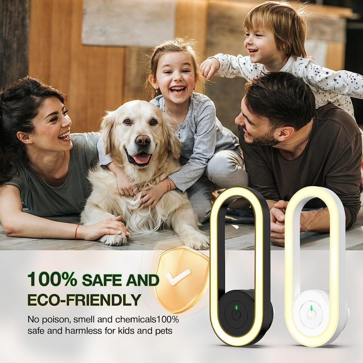 Répulsif à Moustiques Électrique Compact Plastique Moderne-2