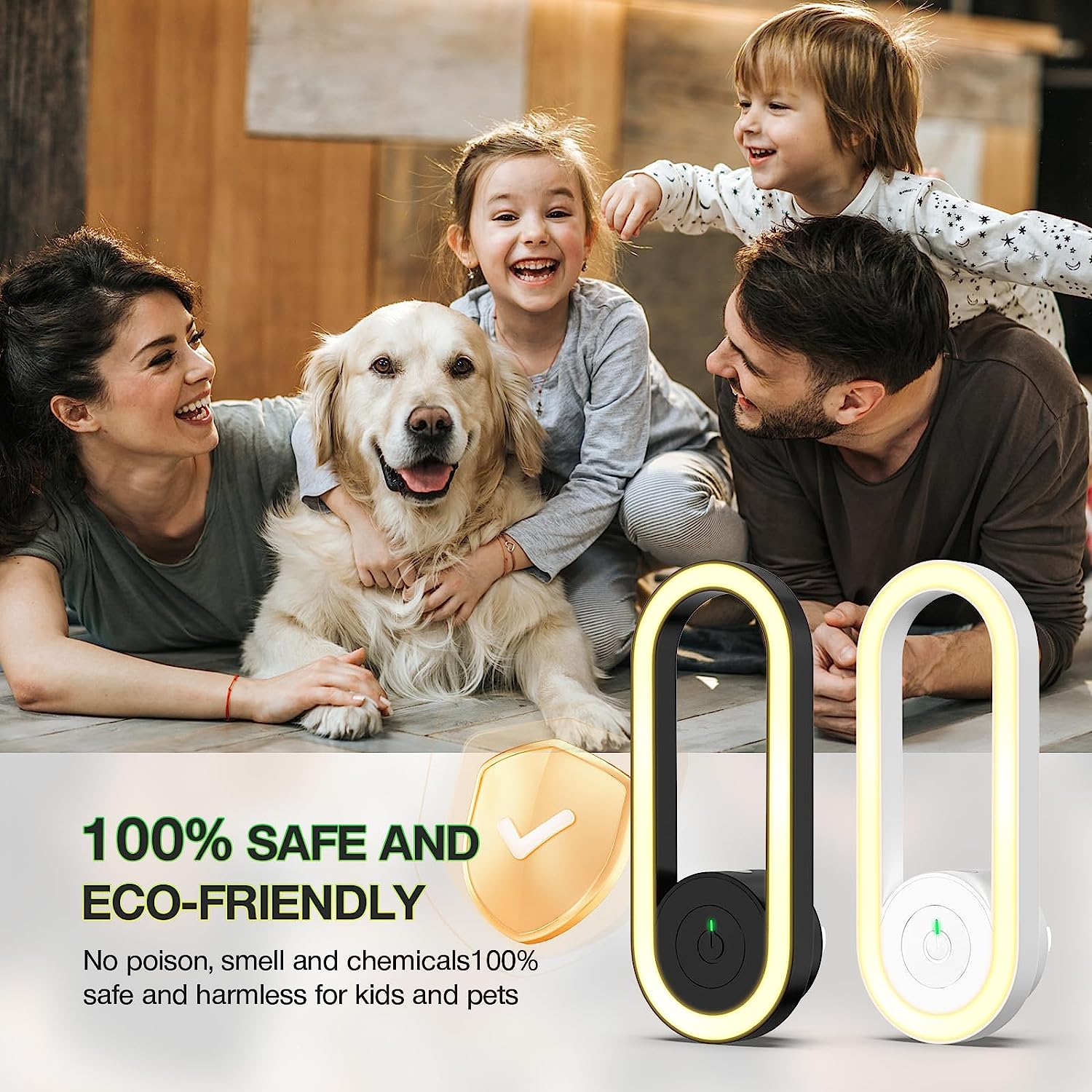 Répulsif à Moustiques Électrique Compact Plastique Moderne-2