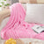 Couverture de flanelle en polaire corail