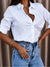 Chemisier Femme Décontracté Col en V Tissu Léger Ample-3