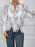 Chemisier Femme Asymétrique Chic en Polyester avec Découpes Modernes-5