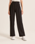 Variant image for Pantalon Fluide Femme Large en Polyester Élastique-9