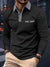 Variant image for Polo Homme Manches Longues Coton Classique-28