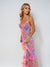 Variant image for Robe Longue Femme Pastel Romantique en Mesh Léger pour Été-1