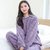 Pyjama chaud en polaire pour femmes
