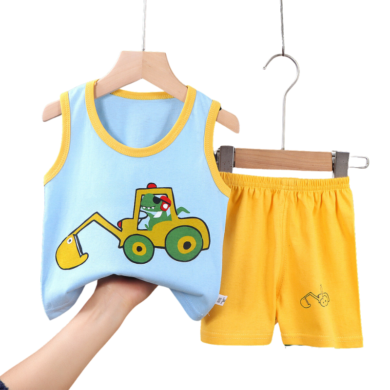 Ensemble t-shirt et short mignon pour enfants