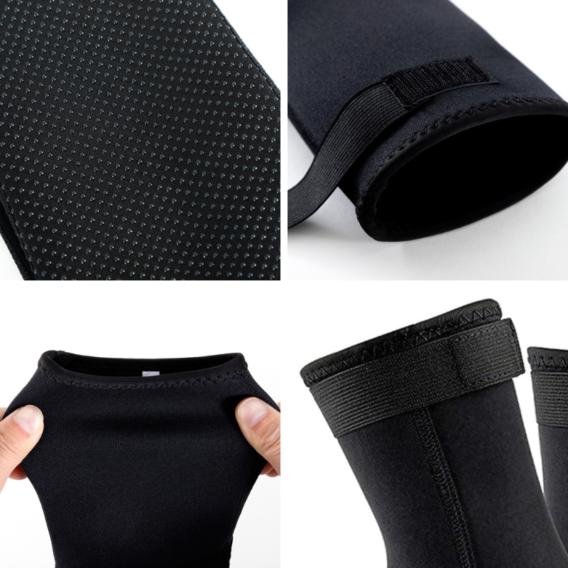 Chaussettes de plongée en néoprène antidérapantes