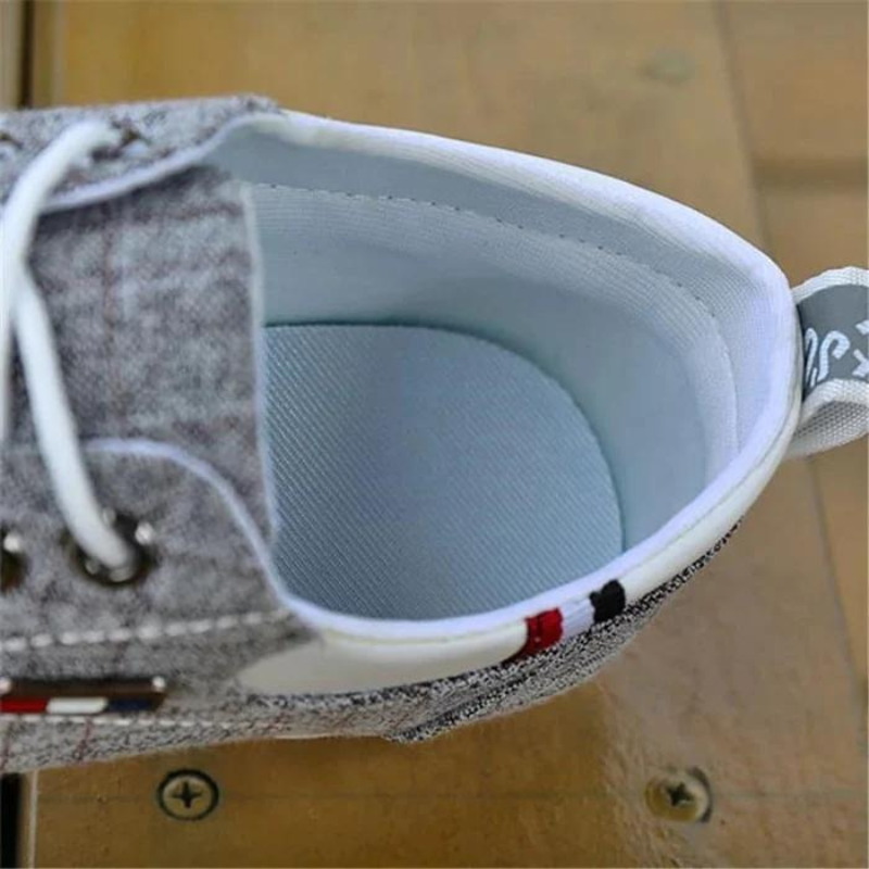 Baskets décontractées en toile pour hommes